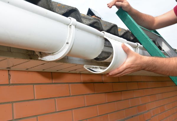 Gutter Seam Repair in Monument