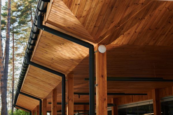 Porch Gutter Installation in Monument