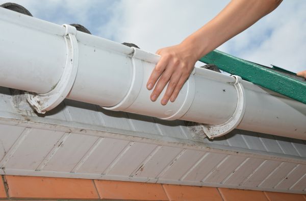 Gutter Reattachment in Monument