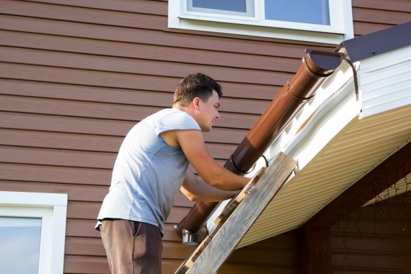 Porch Gutter Replacement in Monument