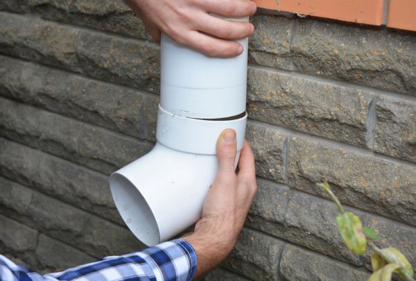 Drainage Downspout Repair in Monument