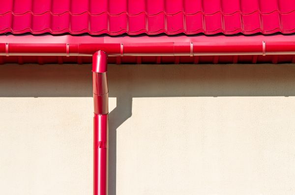 Barn Downspout Installation in Monument