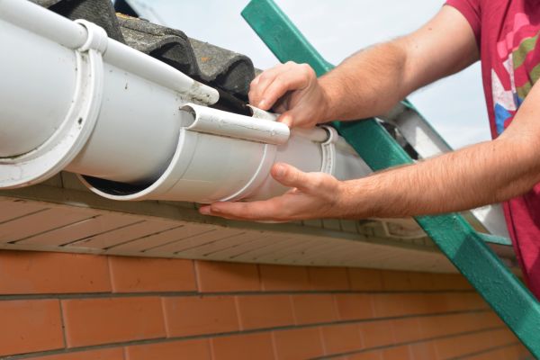 Large Gutter Repair in Monument