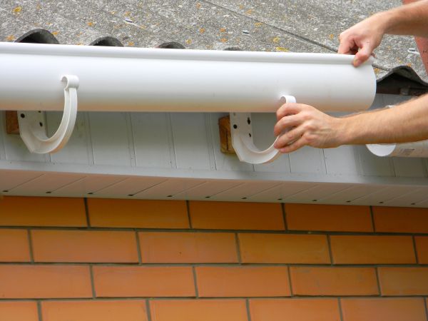 Half Round Gutter Installation in Monument