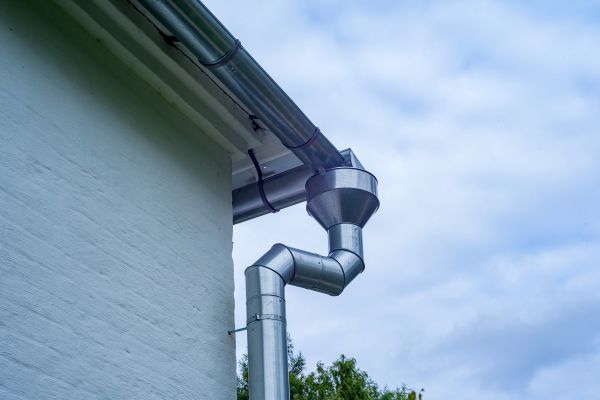 Metal Downspout Replacement in Monument