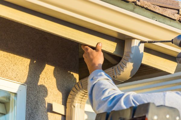 Aluminum Rain Gutter Service in Monument