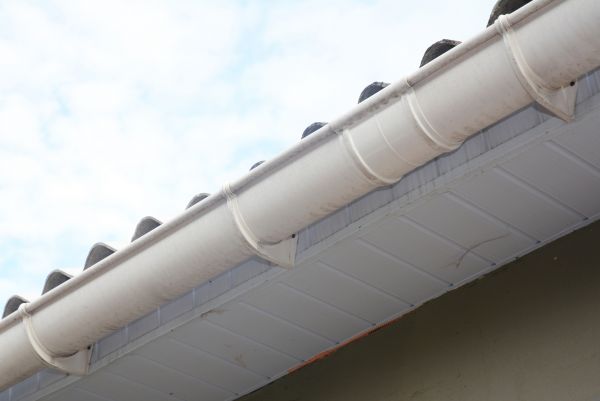 Plastic Gutter Installation in Monument