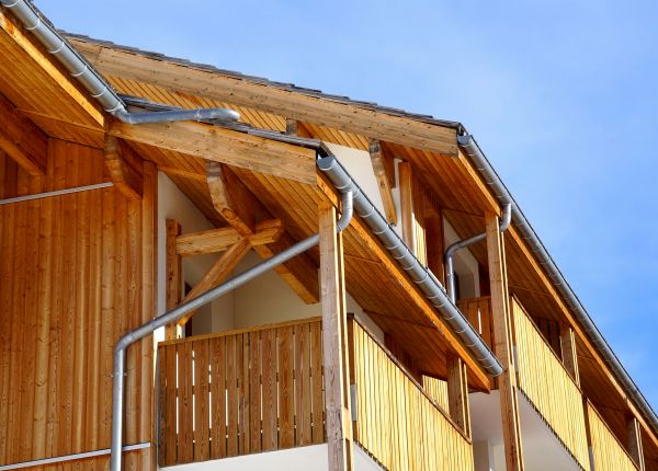 Balcony Gutter Installation in Monument